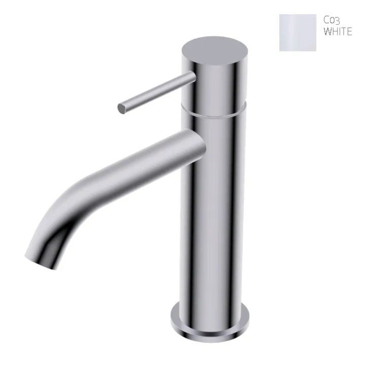 Смеситель для раковины Ritmonio Diametro35 S, белый матовый (PR52AA201C03)