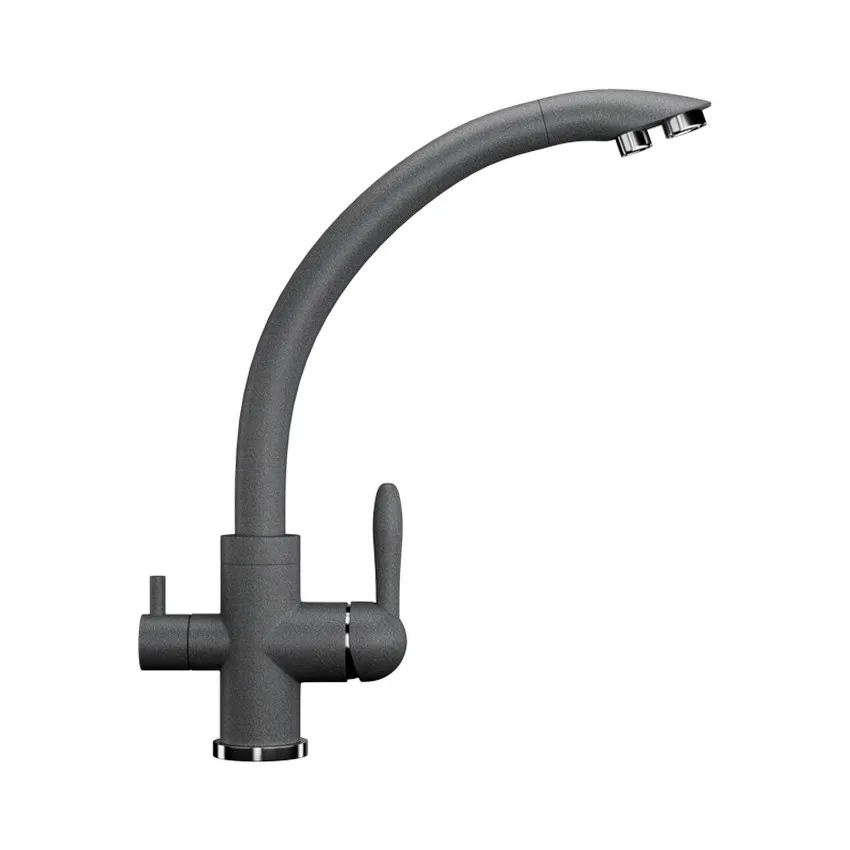 Смеситель для кухни Ulgran U-017-309, темно-серый