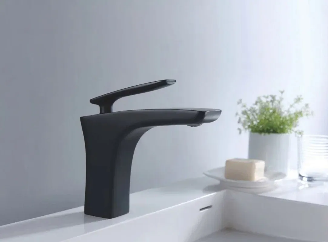 Смеситель для раковины Rose R27H R2701H, черный