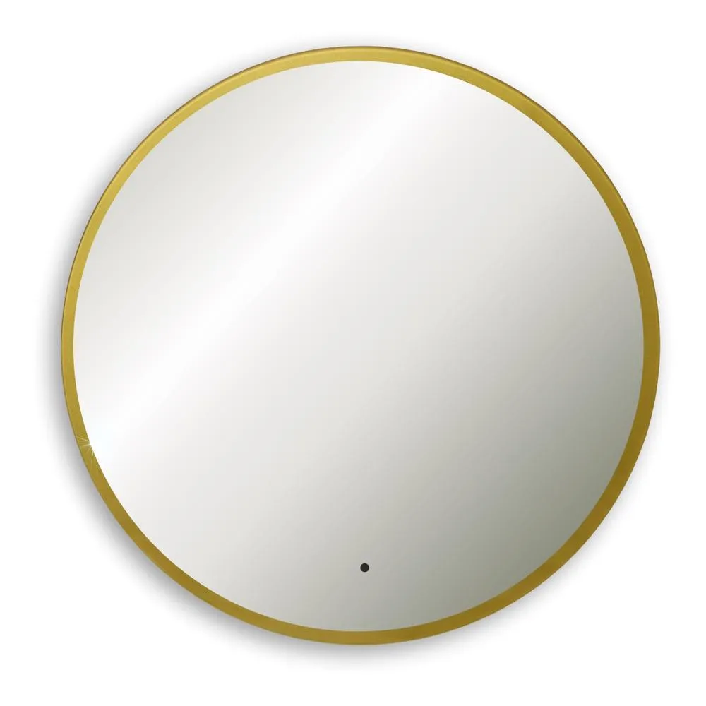 Зеркало Silver Mirrors Monaco-GOLD d1000 (бесконтактный сенсор, доп.упаковка)