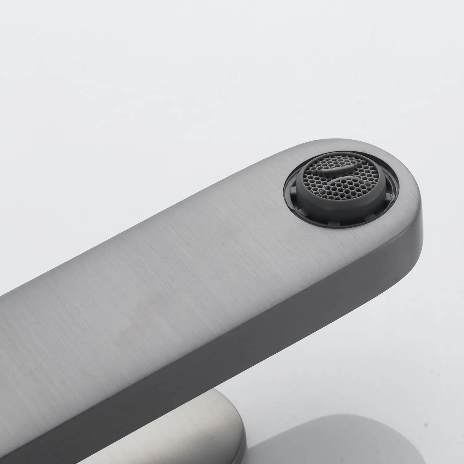 Смеситель для раковины Shevanik S4501T, оружейная сталь