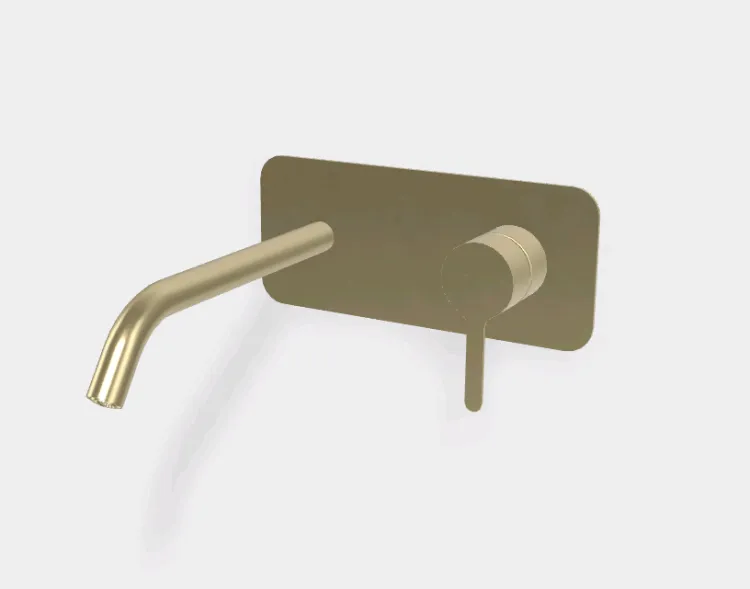 Смеситель для раковины Fima Carlo Frattini Snap, шампань брашированная (Brushed Champagne) (F3121WLX5HS)