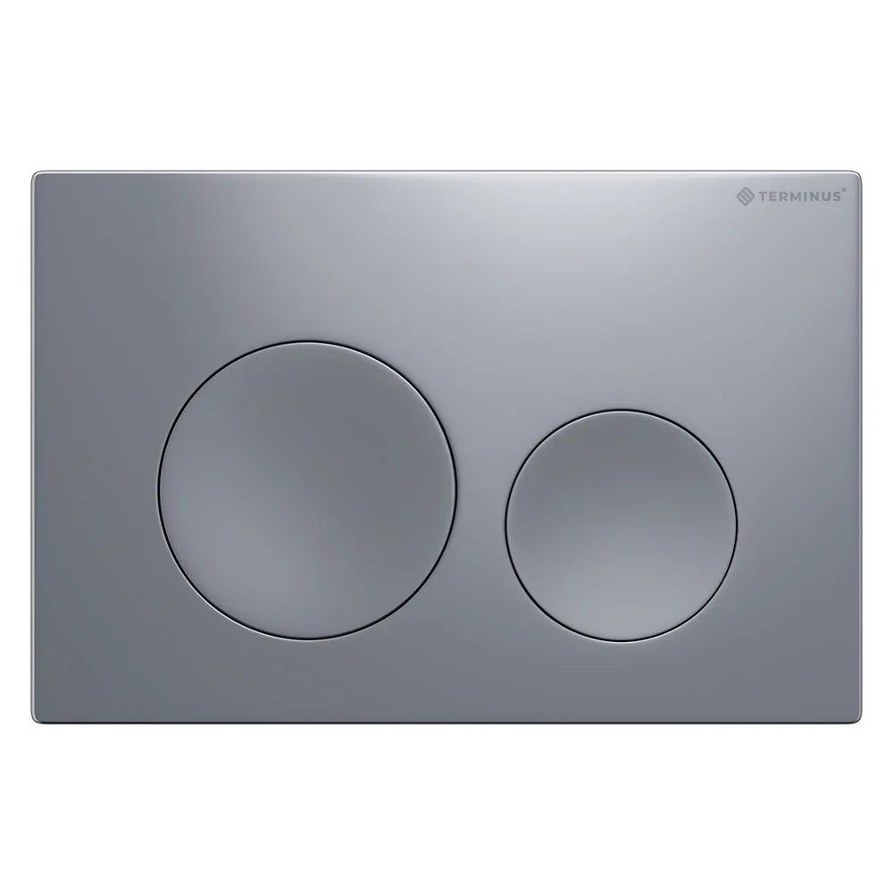 Клавиша смыва Terminus 62K24х16C, хром