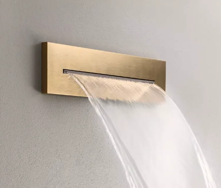 Излив Almar Waterfalls, High Brass Brushed PVD (E044086.HB)