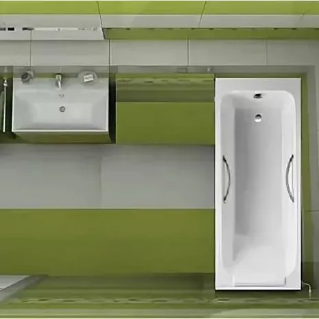 Чугунная ванна Jacob Delafon Parallel 170x70 E2947-S-00 (без противоскользящего покрытия)