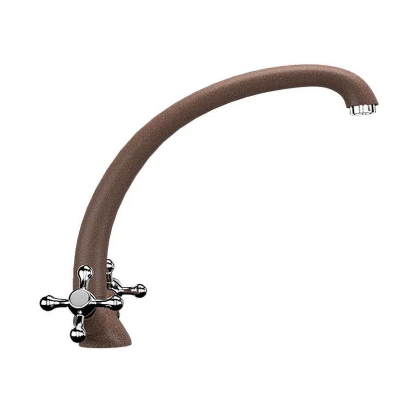 Смеситель для кухни Ulgran U-013-307, терракот