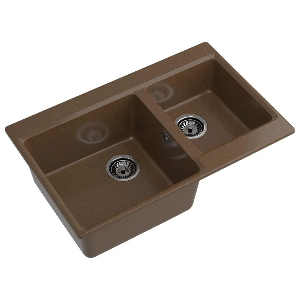 Кухонная мойка GranFest LEVEL 780K, терракот