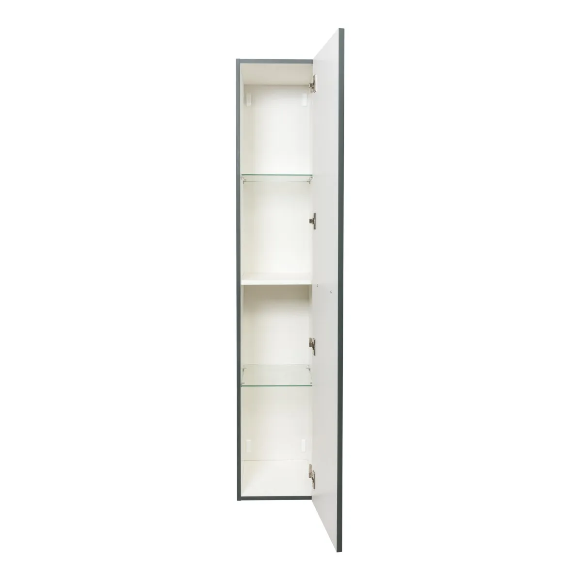 Пенал подвесной La Fenice Cubo FNC-05-CUB-G-30, серо-зеленый