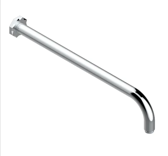 Держатель верхнего душа THG Nihal black porcelain, хром (U2P A02 84L)