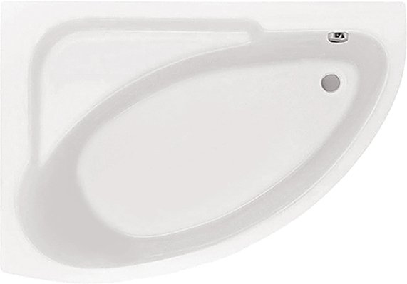 Ванна акриловая Santek Гоа 150х100 левосторонняя 1.WH11.2.033