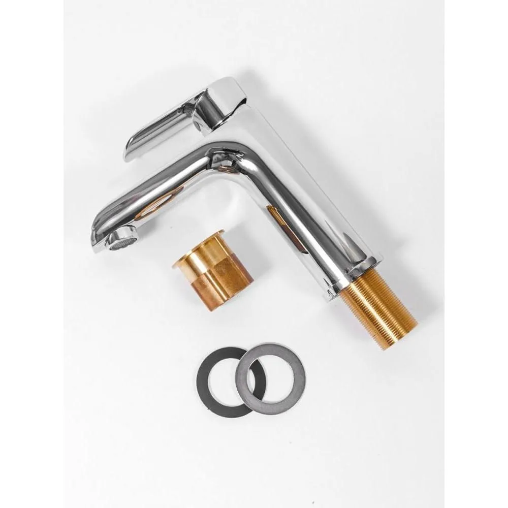 Смеситель для раковины Hansberge H1033C, хром