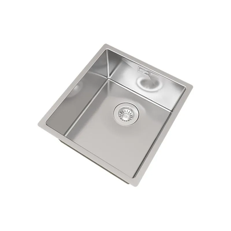 Кухонная мойка Florentina ОПТИМА-HM OHM.400.400.B.10.S.10, нержавеющая сталь
