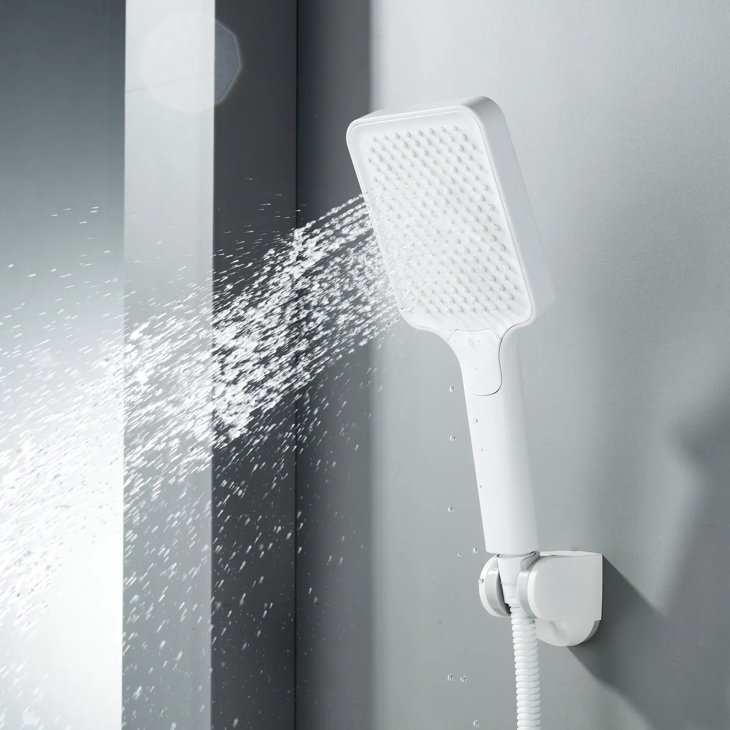 Смеситель для ванны Shevanik S9952C, белый