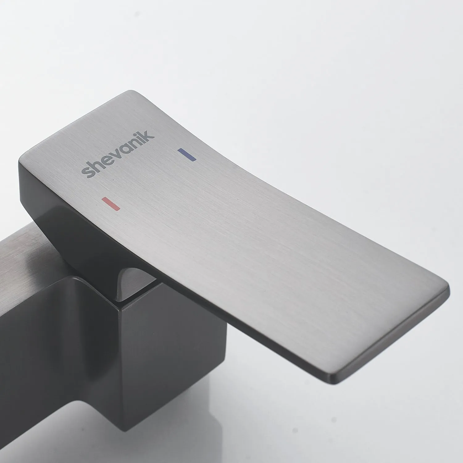 Гигиенический душ со смесителем Shevanik S4005T-1, оружейная сталь