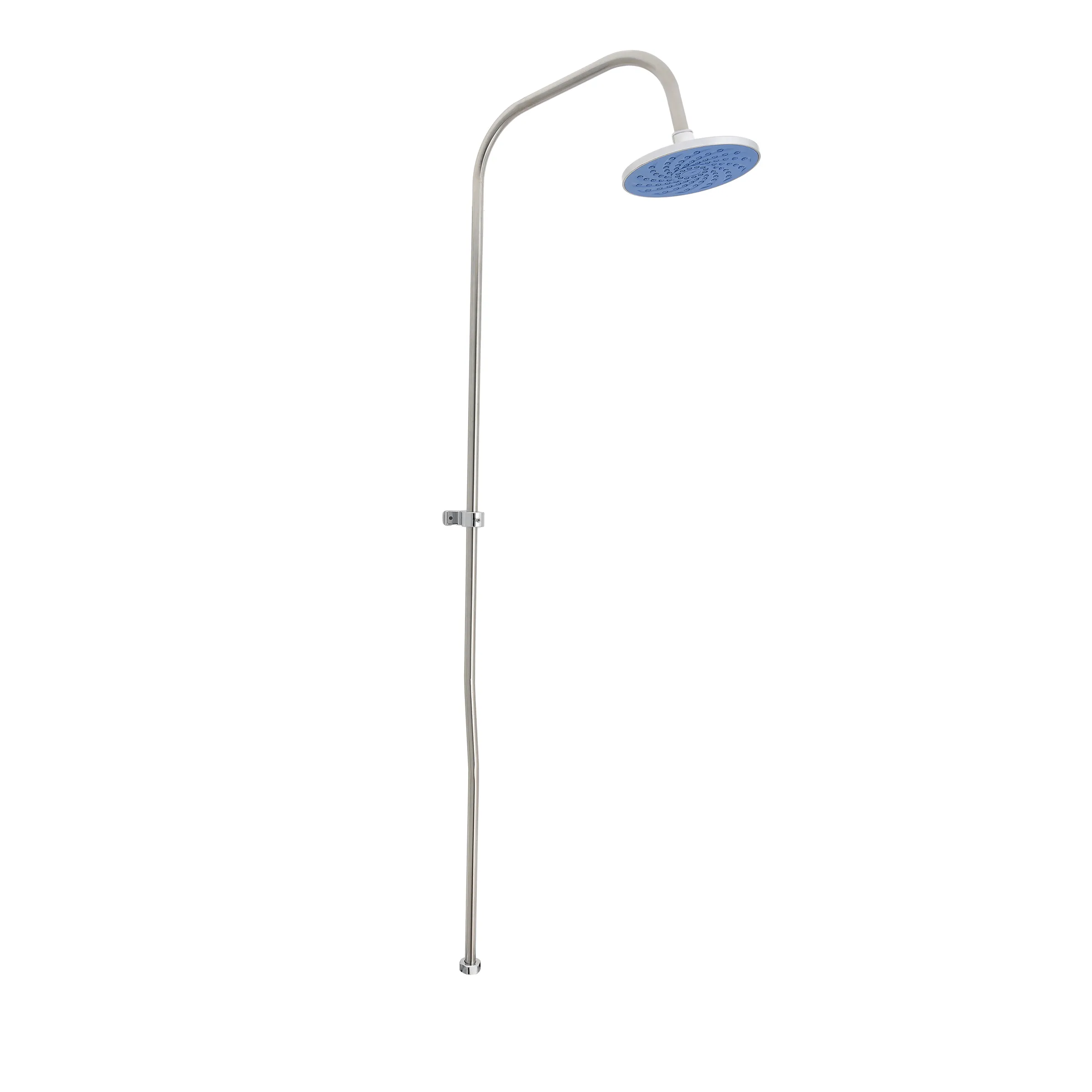 Смеситель для душа Славен Прораб со стационарной пластиковой душевой сеткой, одноручный (СЛ-ОД-П42)