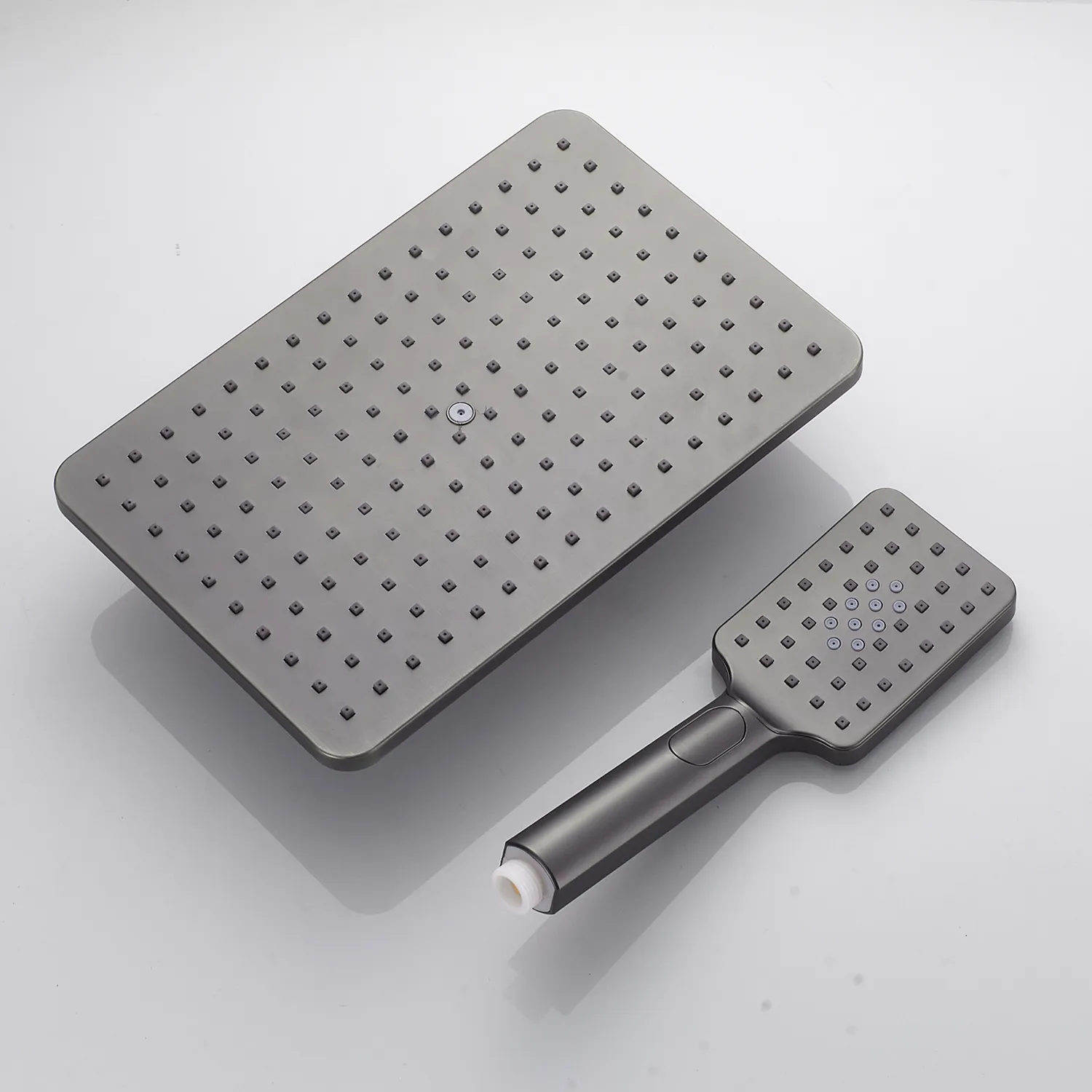 Душевая система Shevanik S8936T, оружейная сталь