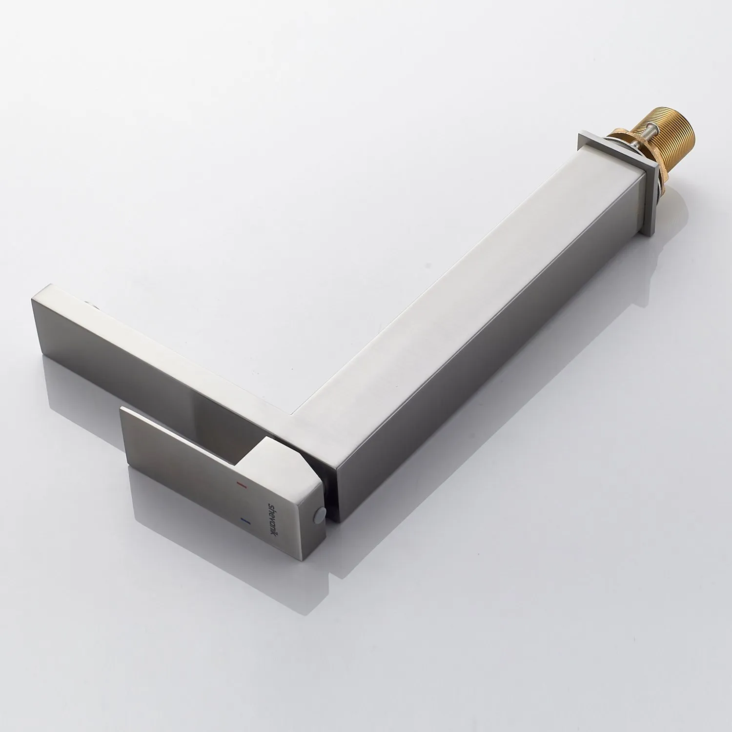 Смеситель для раковины высокий Shevanik S7011L, сатин