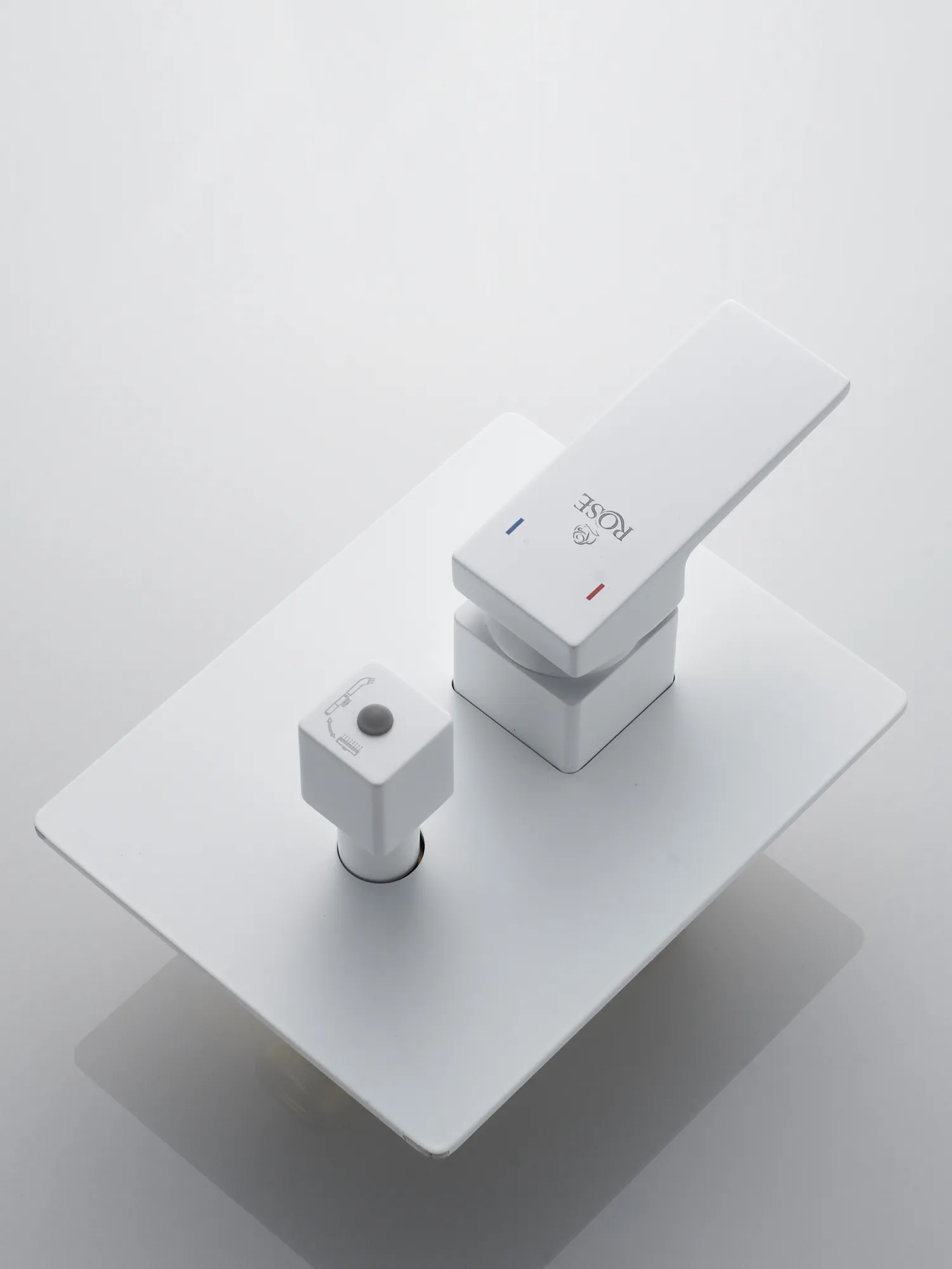 Душевая система встраиваемая Rose R2835C, белый