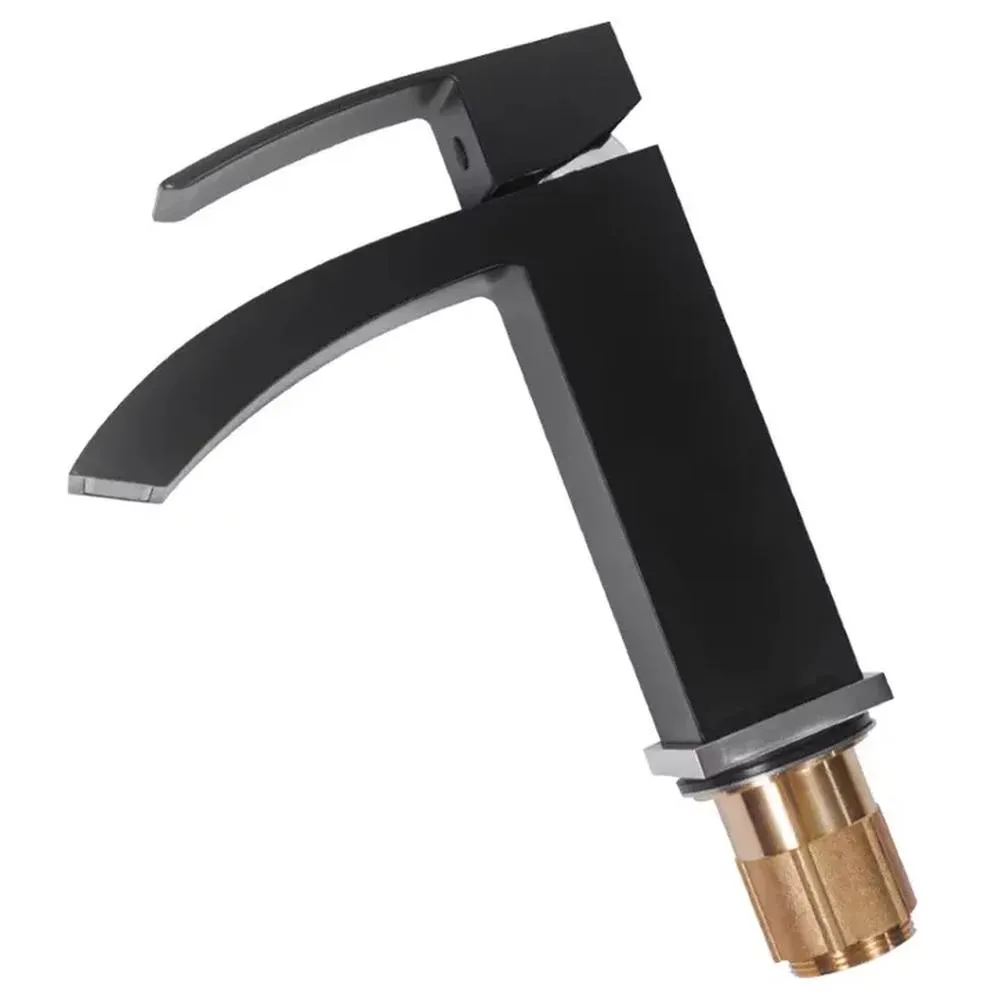 Набор для ванны 3 в 1 Hansberge H7077BC, черный/хром