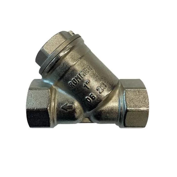 Фильтр грубой отчистки Rommer косой 1 1/4" ВР (RFW-0001-000032)