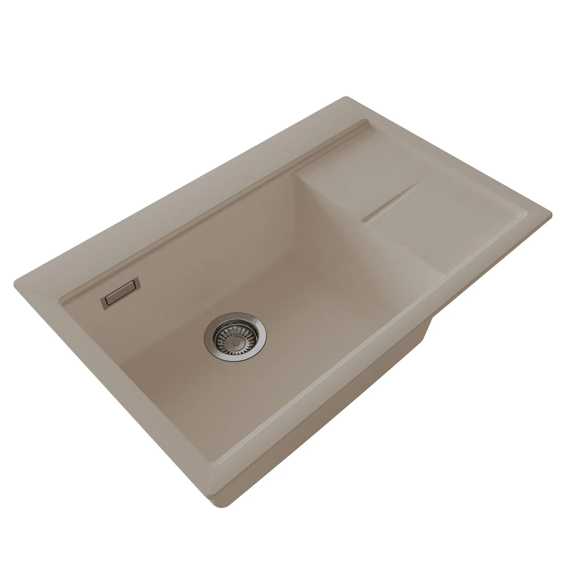 Кухонная мойка с разделочной доской Florentina РОССАНА 20.500.C0780.104, бежевый