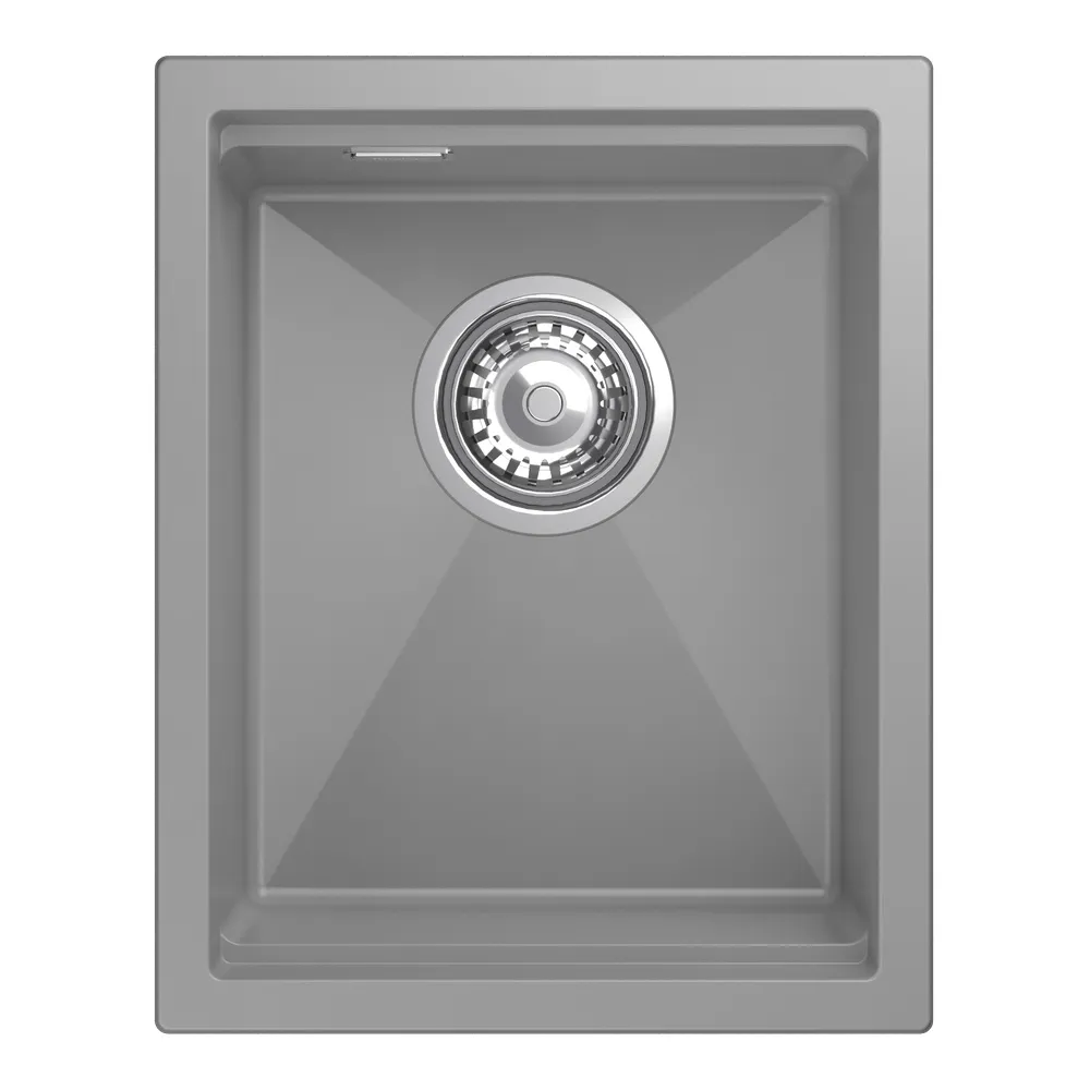 Кухонная мойка Rivelato LINO LN-354, серый металлик