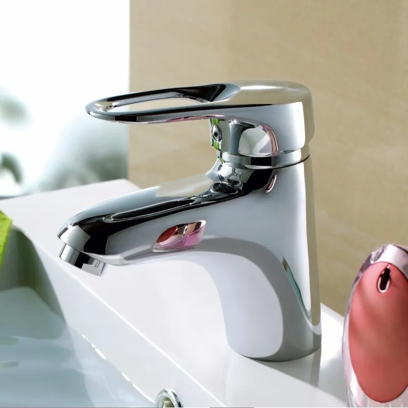 Смеситель для раковины FASHUN A1004, хром