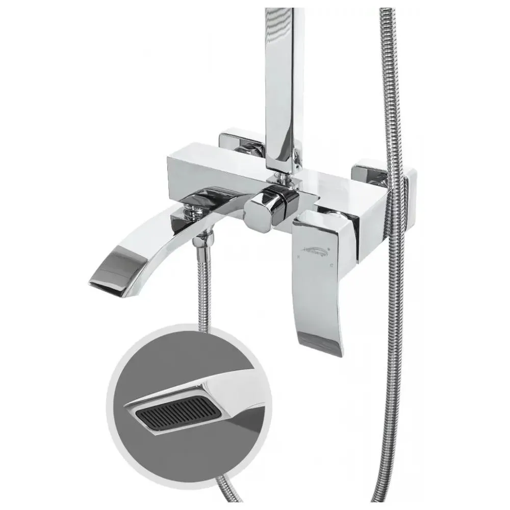 Душевая система Hansberge H5077C1, хром