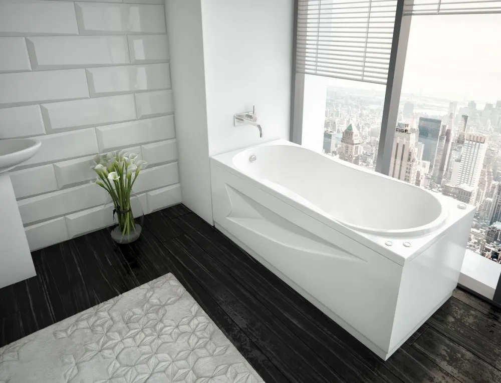 Акриловая ванна Aquatek Афродита 1700x700 с фронтальным экраном, слив слева (AFR170-0000032)