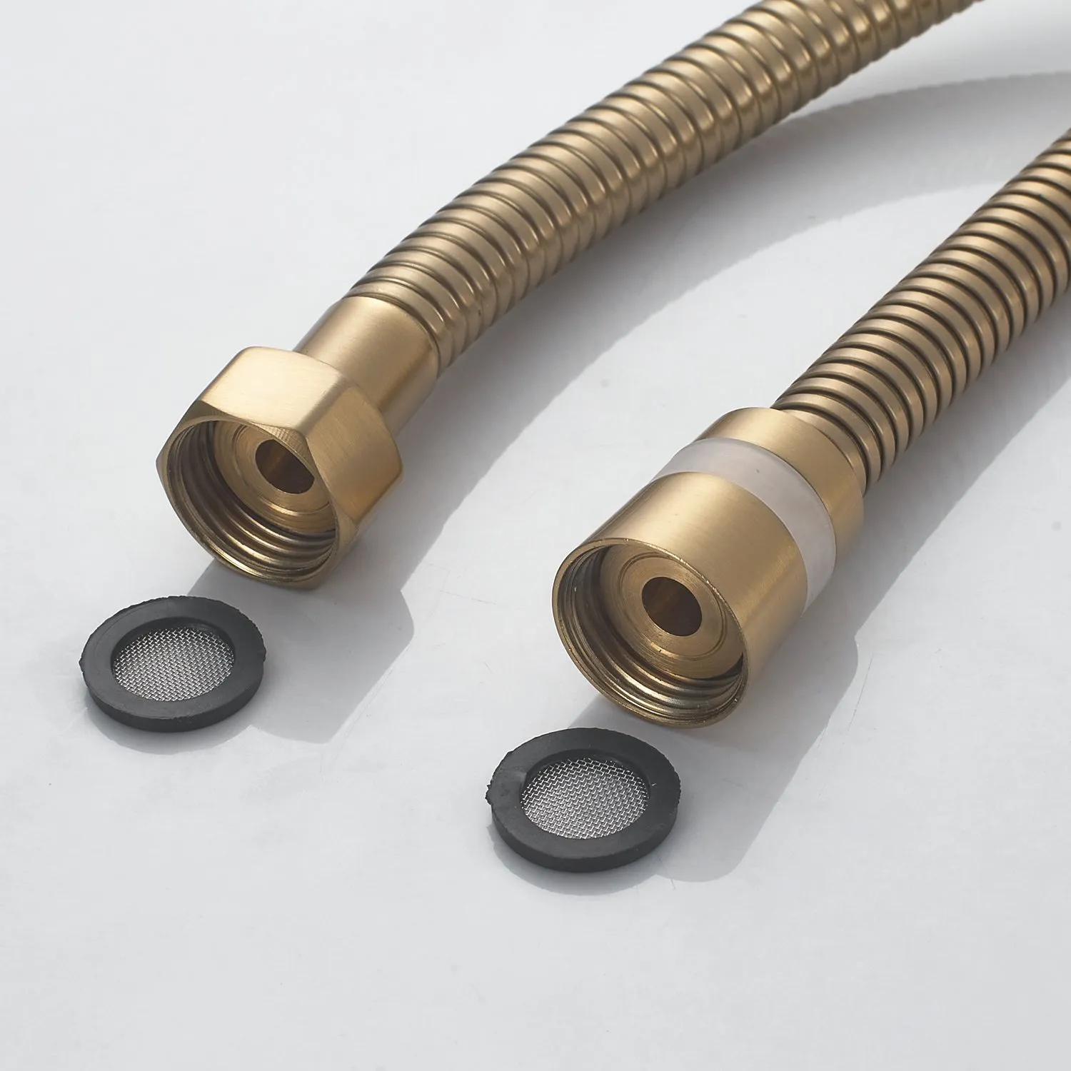 Смеситель для ванны Shevanik S9922G, золотой сатин