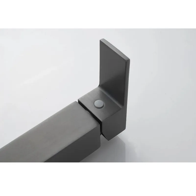 Душевая система Knotlor KN-23/GM, вороненая сталь