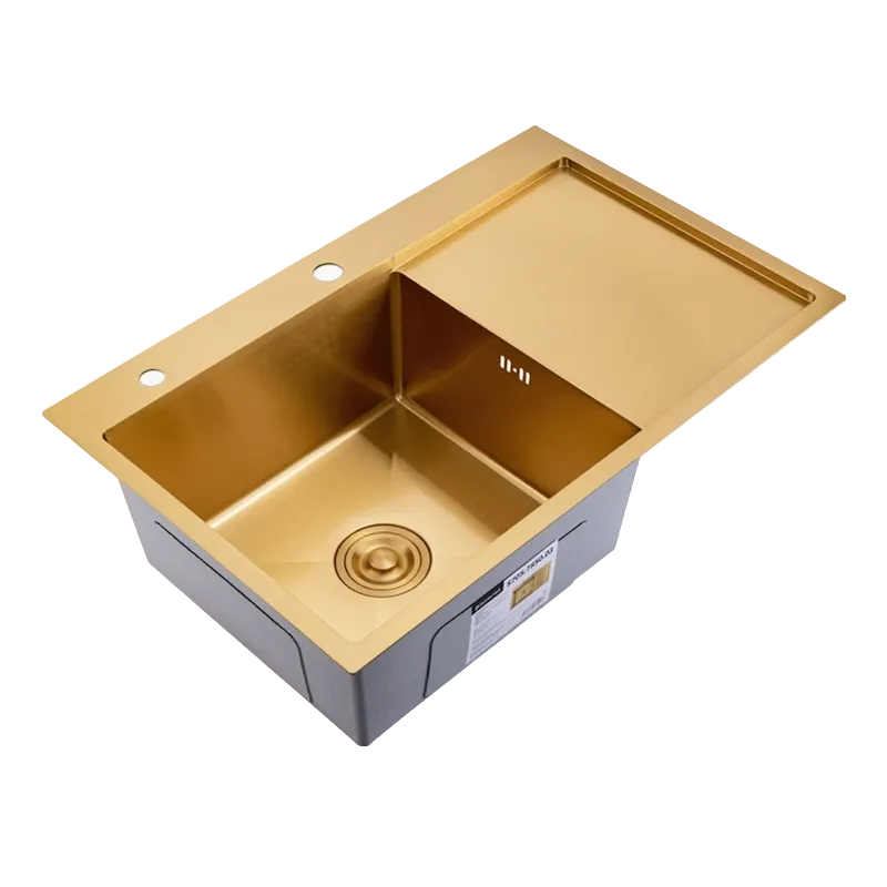 Кухонная мойка Splenka S705.7850.03, золотой сатин