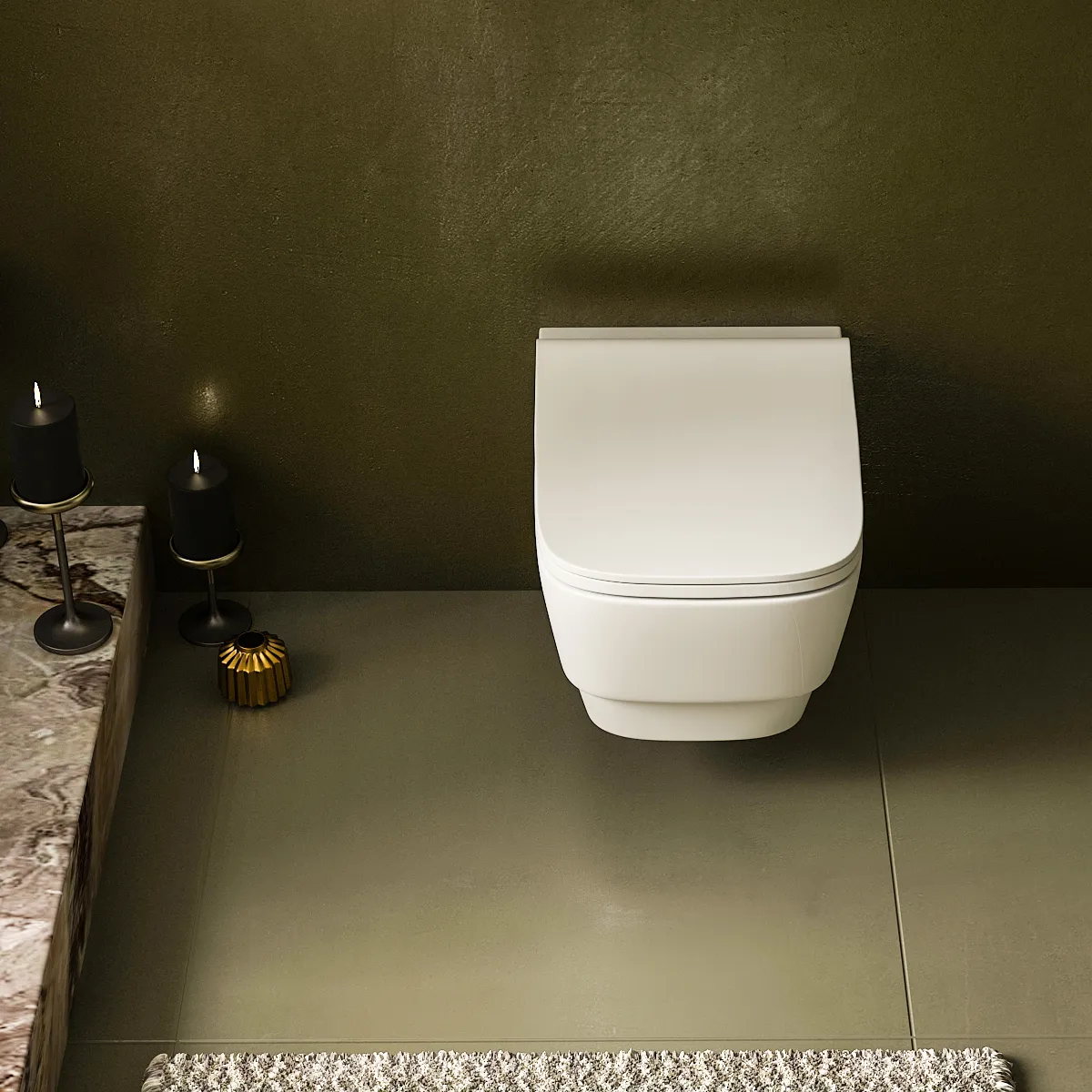 Сиденье для унитаза с микролифтом Dreja 88.0002, белый