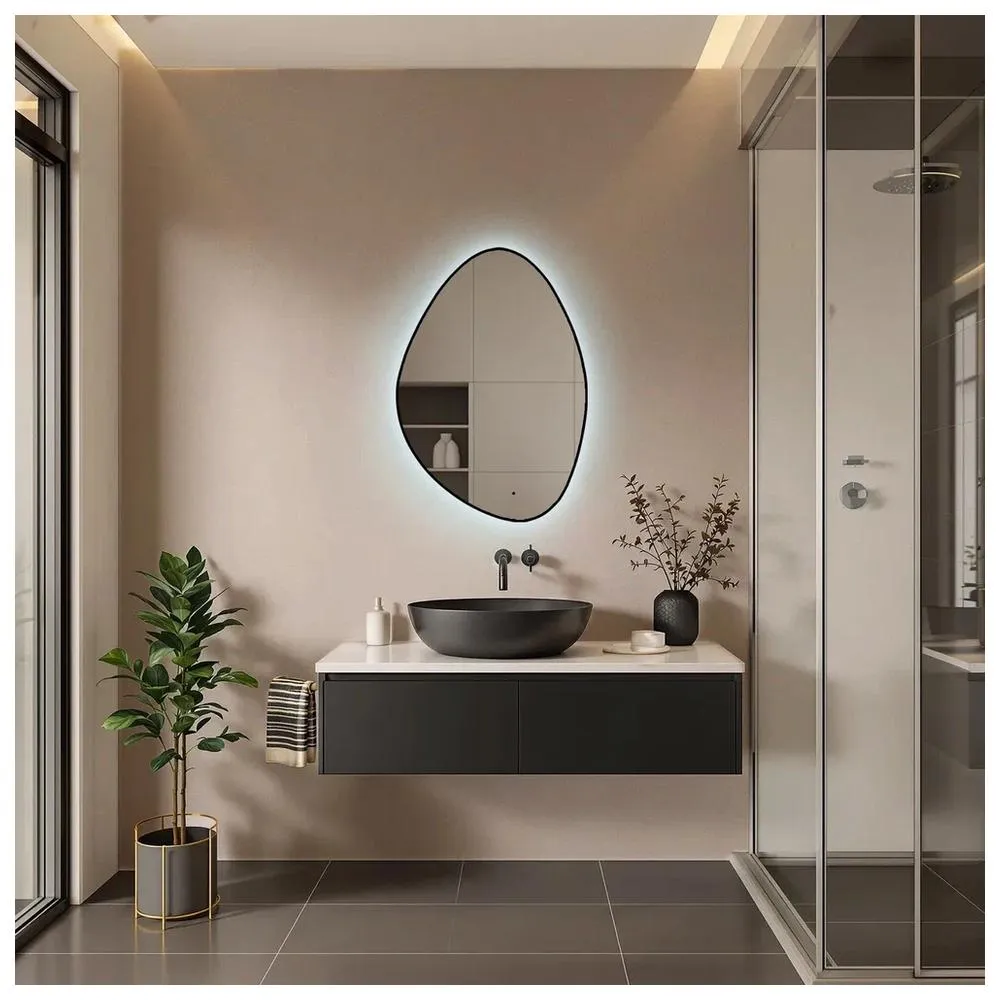 Зеркало Silver Mirrors Lucas BLACK-ТХ 600х850 (бесконтактный сенсор, универсал)