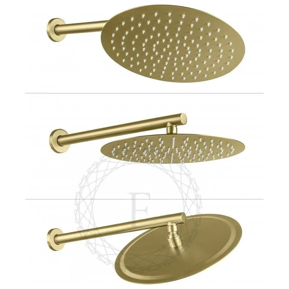Душевая система встраиваемая FILARETE Roun FL1023MG, матовое золото