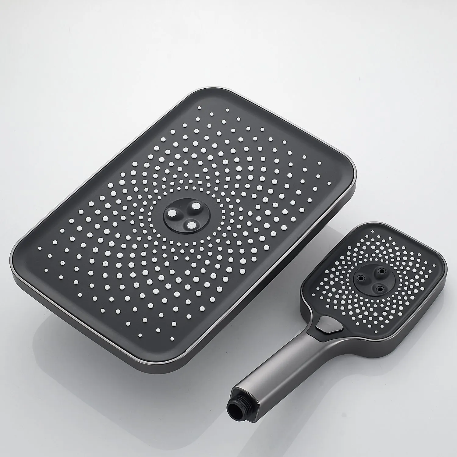 Душевая система Raffine F3696T, оружейная сталь