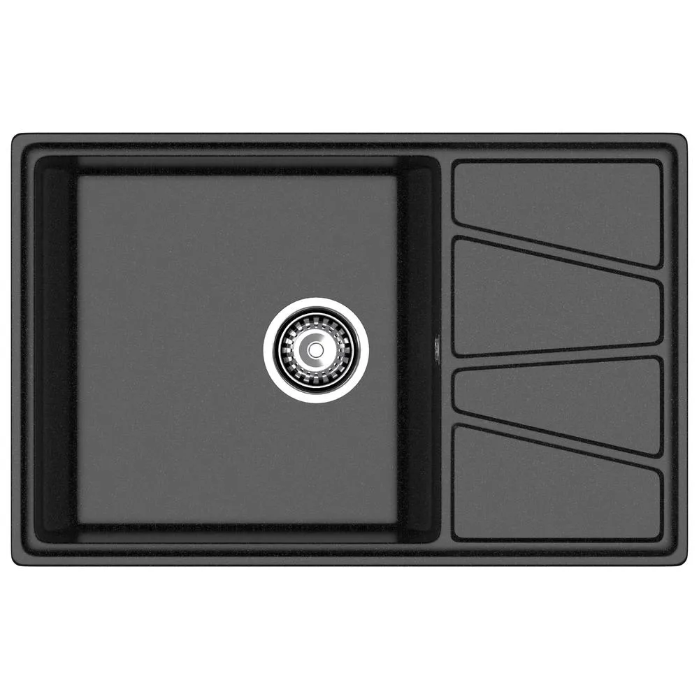 Кухонная мойка GranFest VERTEX 780L, черный