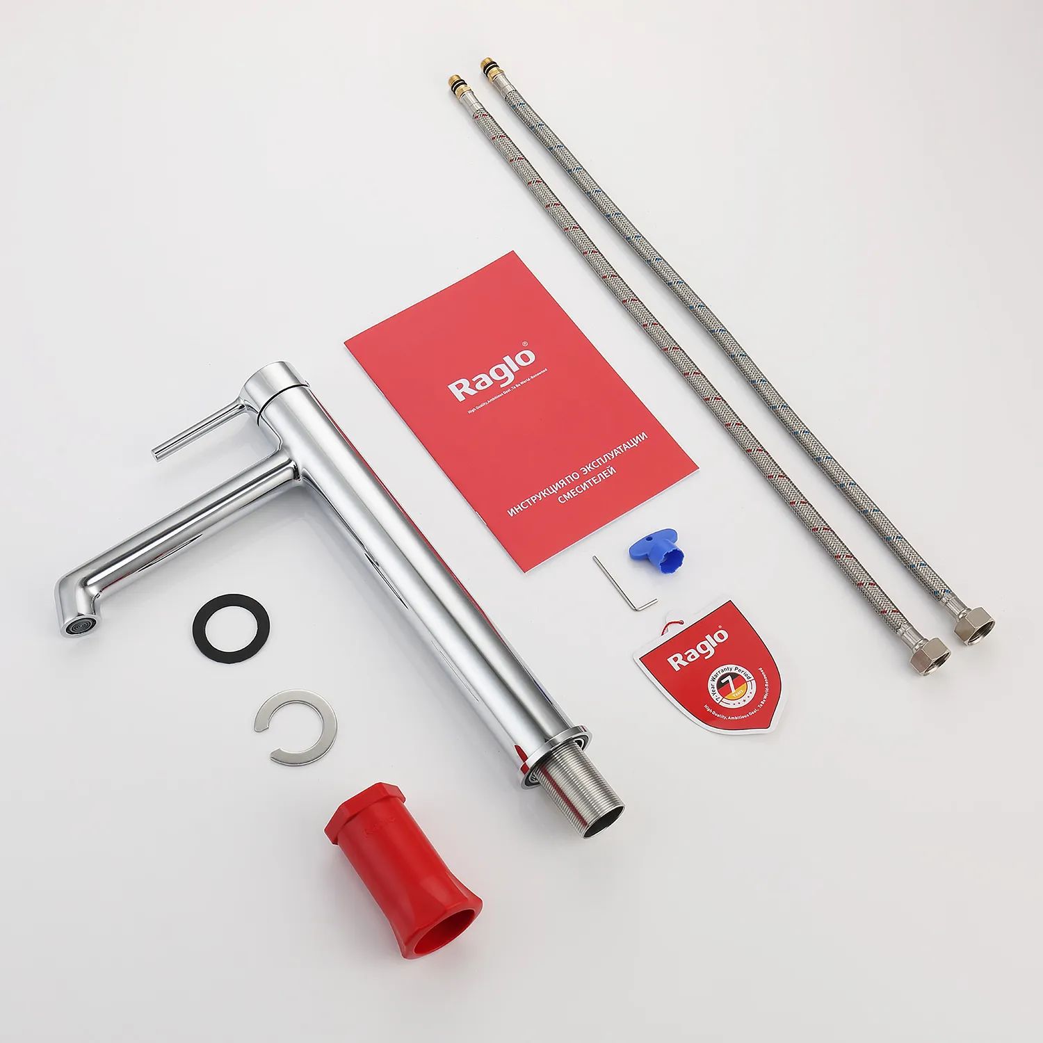 Смеситель Raglo высокий для умывальника  (R20.15)