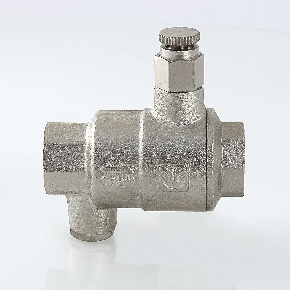 Обратный клапан с дренажем и воздухоотводчиком Valtec 3/4" (VT.171.N.05)
