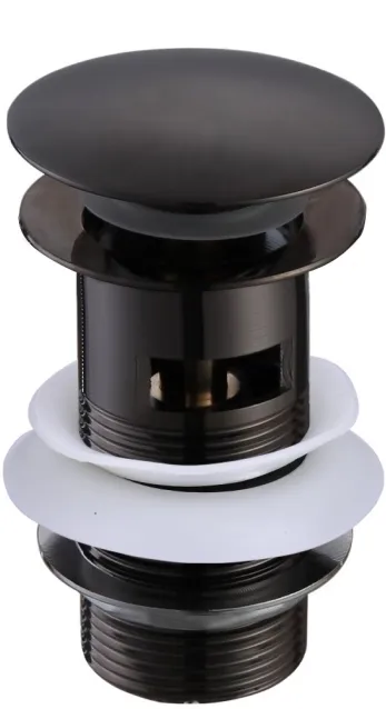 Сливной набор для раковины AQUATEK AQ6001MB, матовый черный