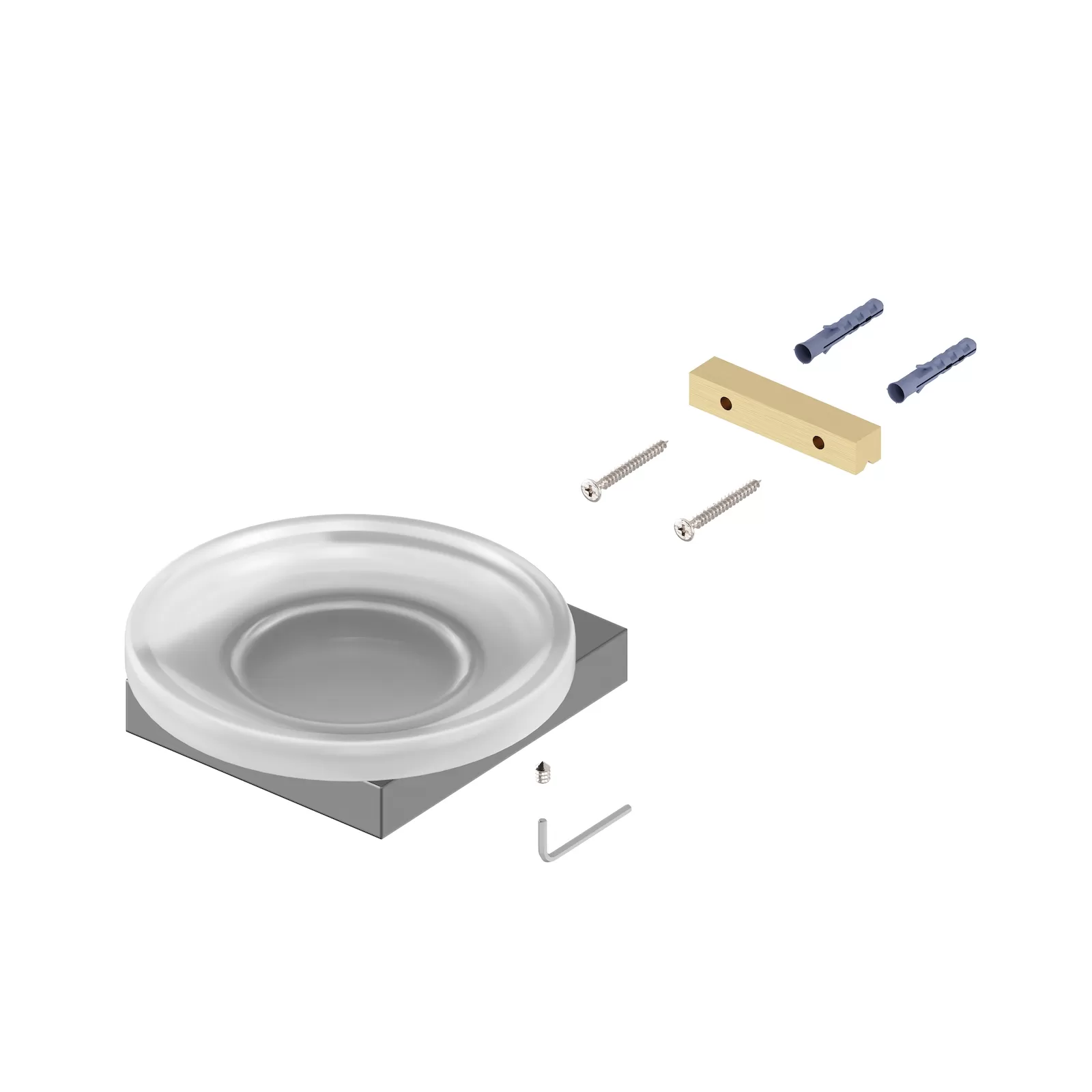 Мыльница Timo Petruma черное золото (15221/18)