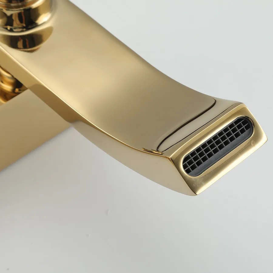Смеситель для ванны GAPPO G3207-3, золото