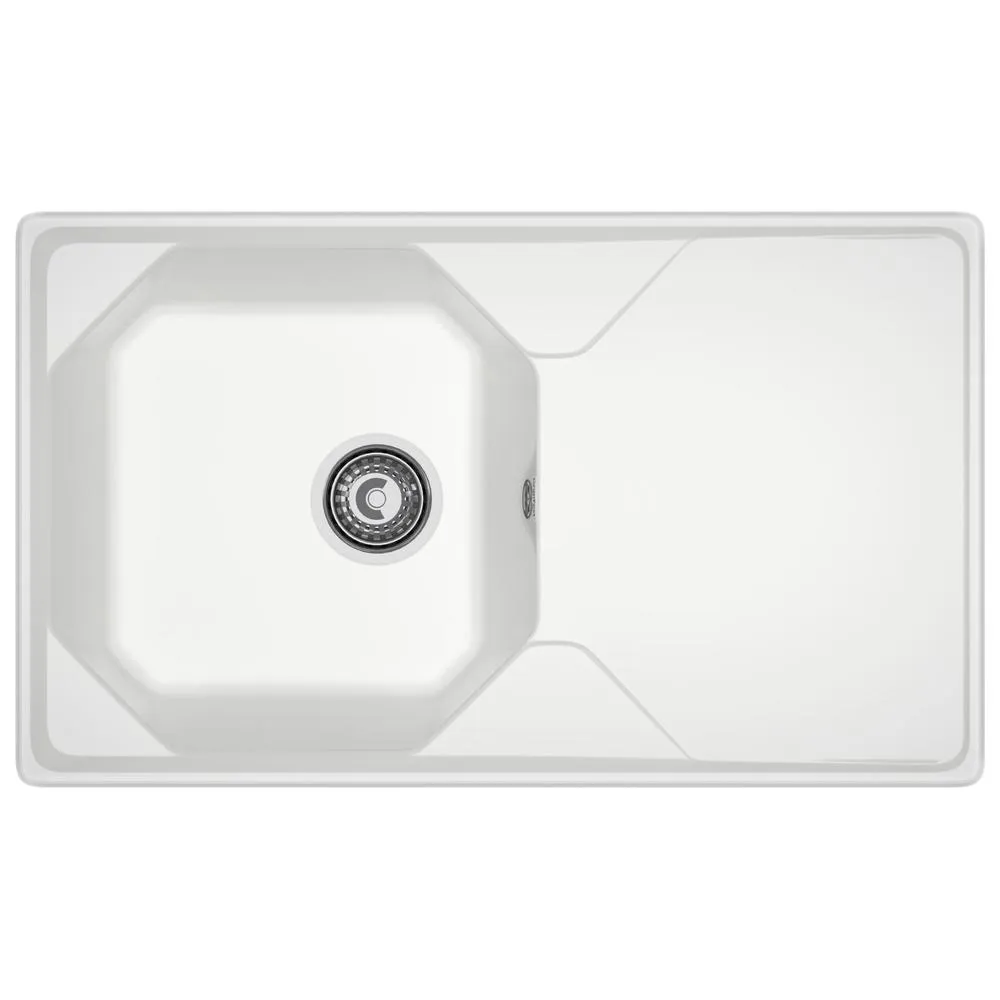Кухонная мойка GranFest UNIQUE 840L, иней