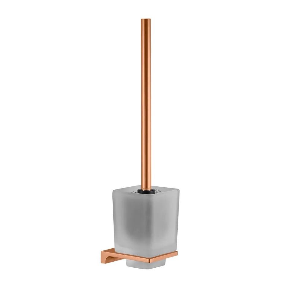 Ершик для унитаза Rav Slezak NIL NLA0500ZRK, розовое золото брашированное