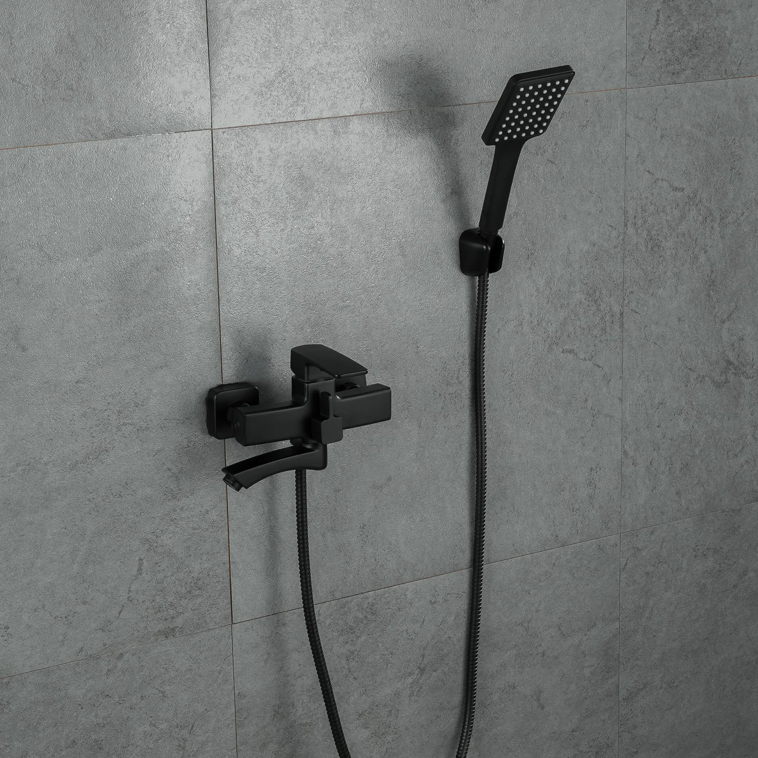 Смеситель для ванны FRUD R32152, черный