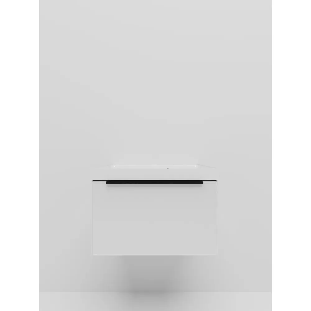 Тумба под раковину подвесная La Fenice SIMPLA FNC-01-SIM-B-60, белая