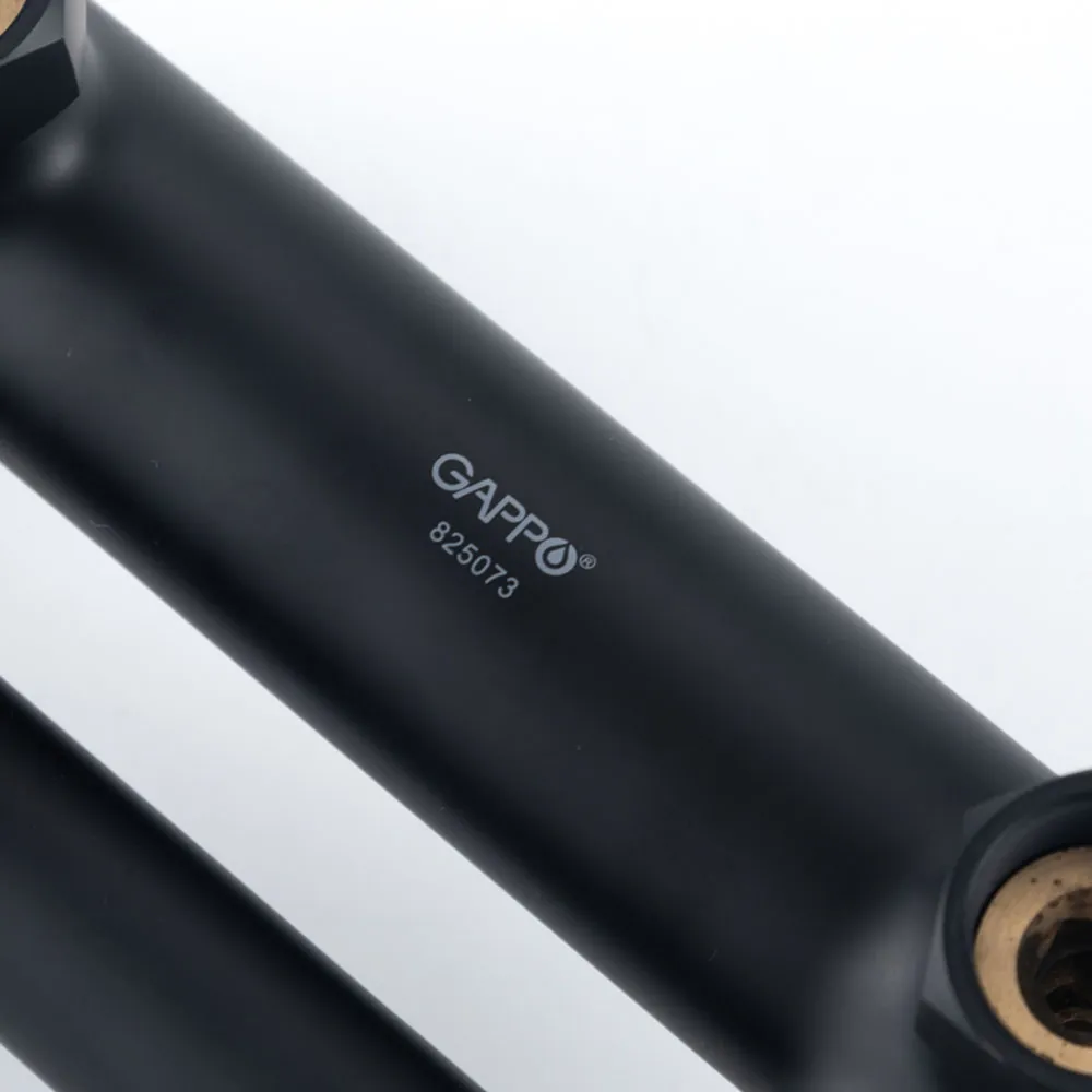 Смеситель для ванны GAPPO G3206-6, черный