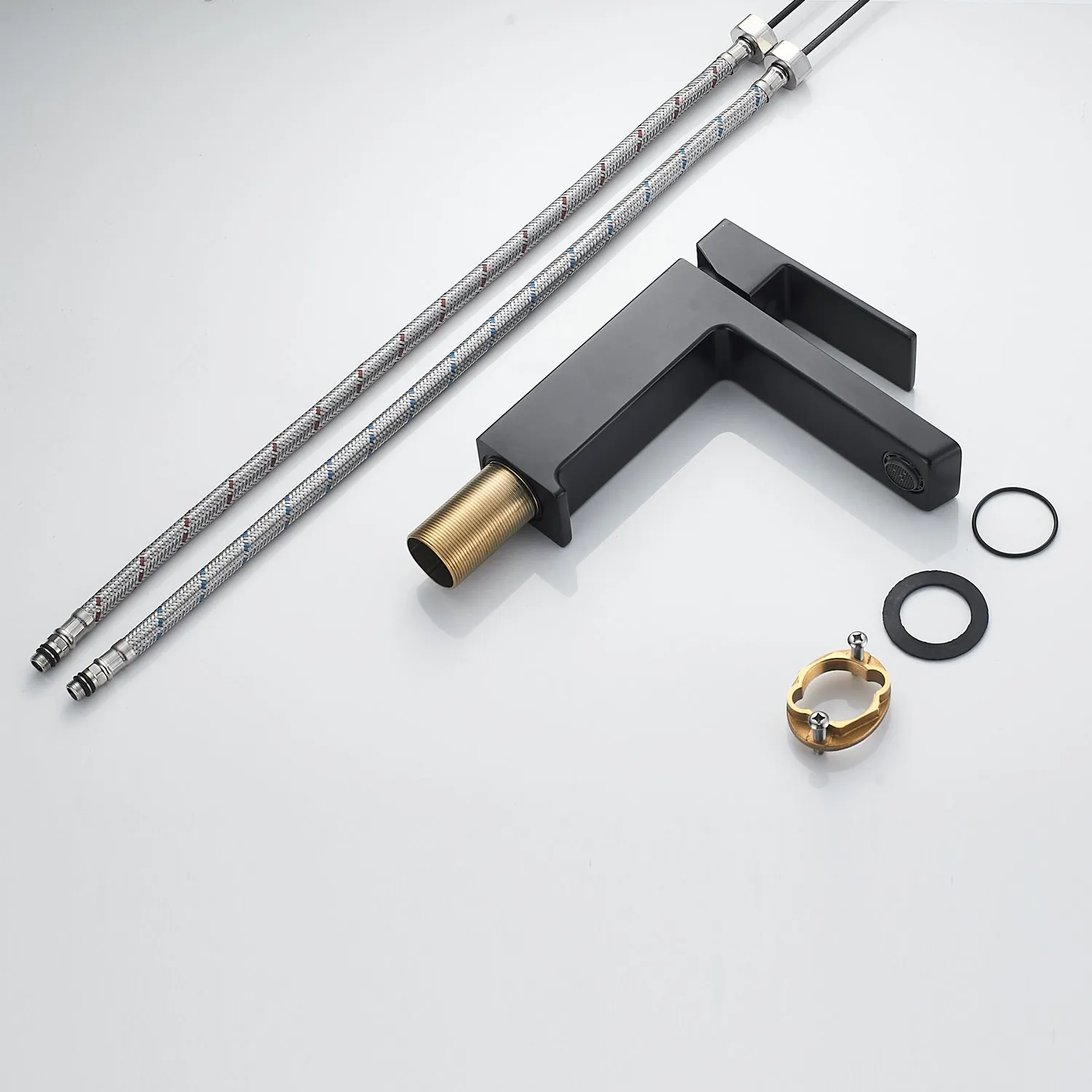 Смеситель для раковины Rose R1801H-1, черный