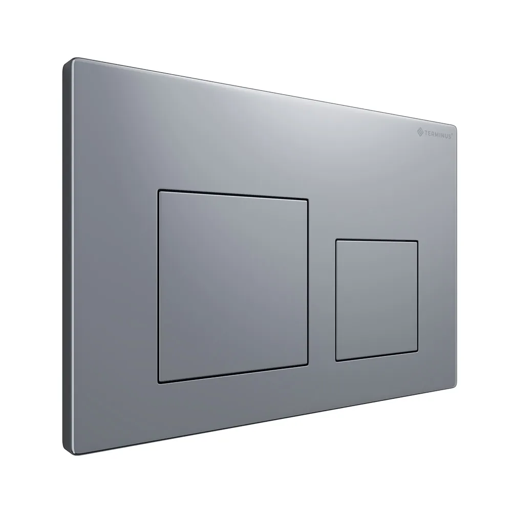 Клавиша смыва Terminus 82K24х16C, хром