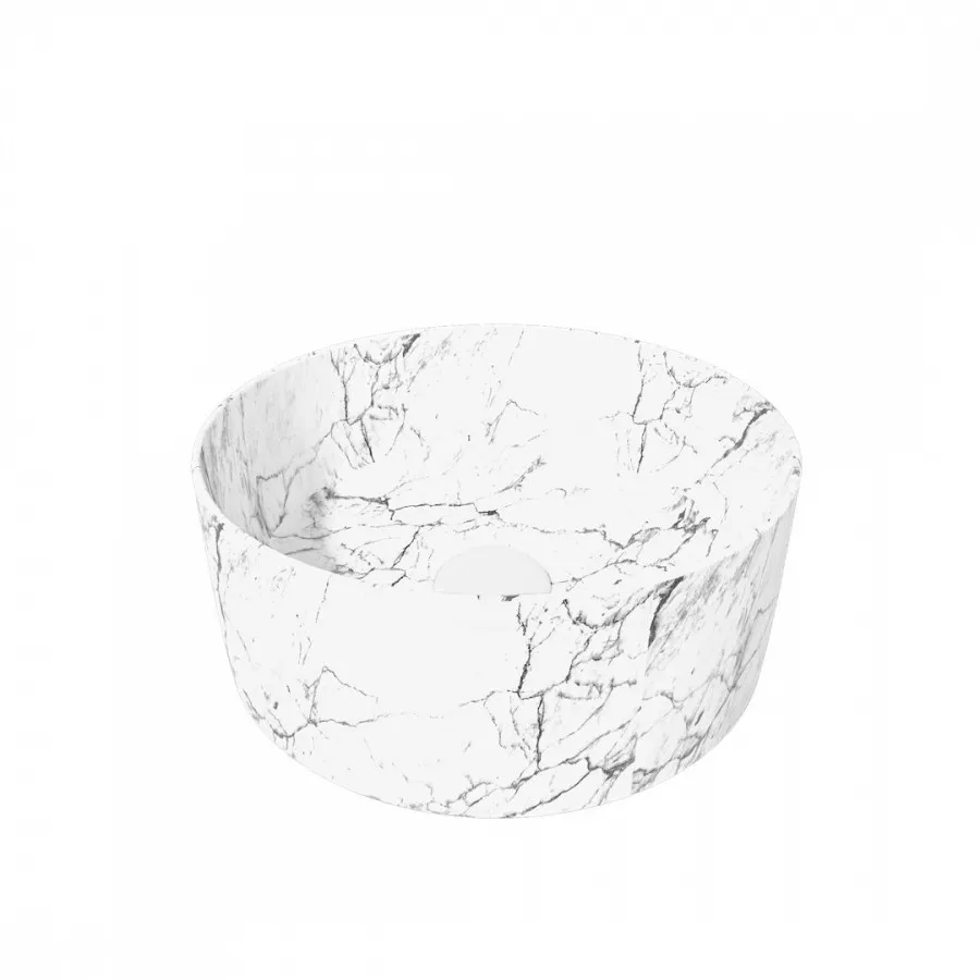 Раковина чаша Maretti EA13NS10-740MR, белый мрамор